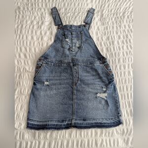 Maurices DenimFlex medium wash skirt overall Sz.M